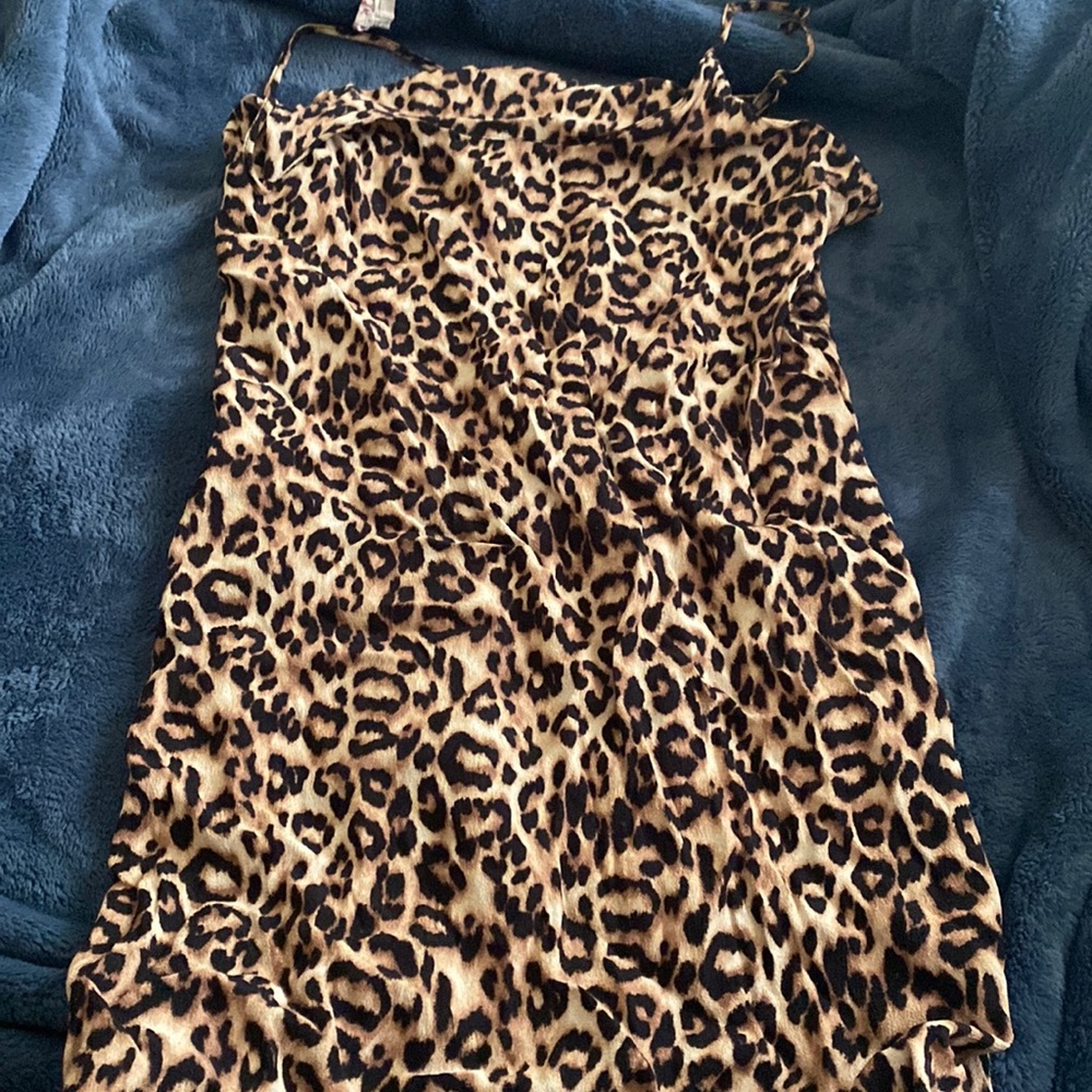 Forever 21 leopard dress